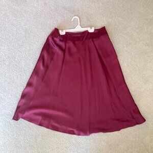 ECI Silk Skirt Fully Lined